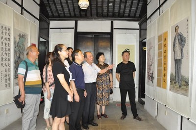 翰墨丹心，百年榮光——榮巷書畫展獻(xiàn)禮建黨百年盛典